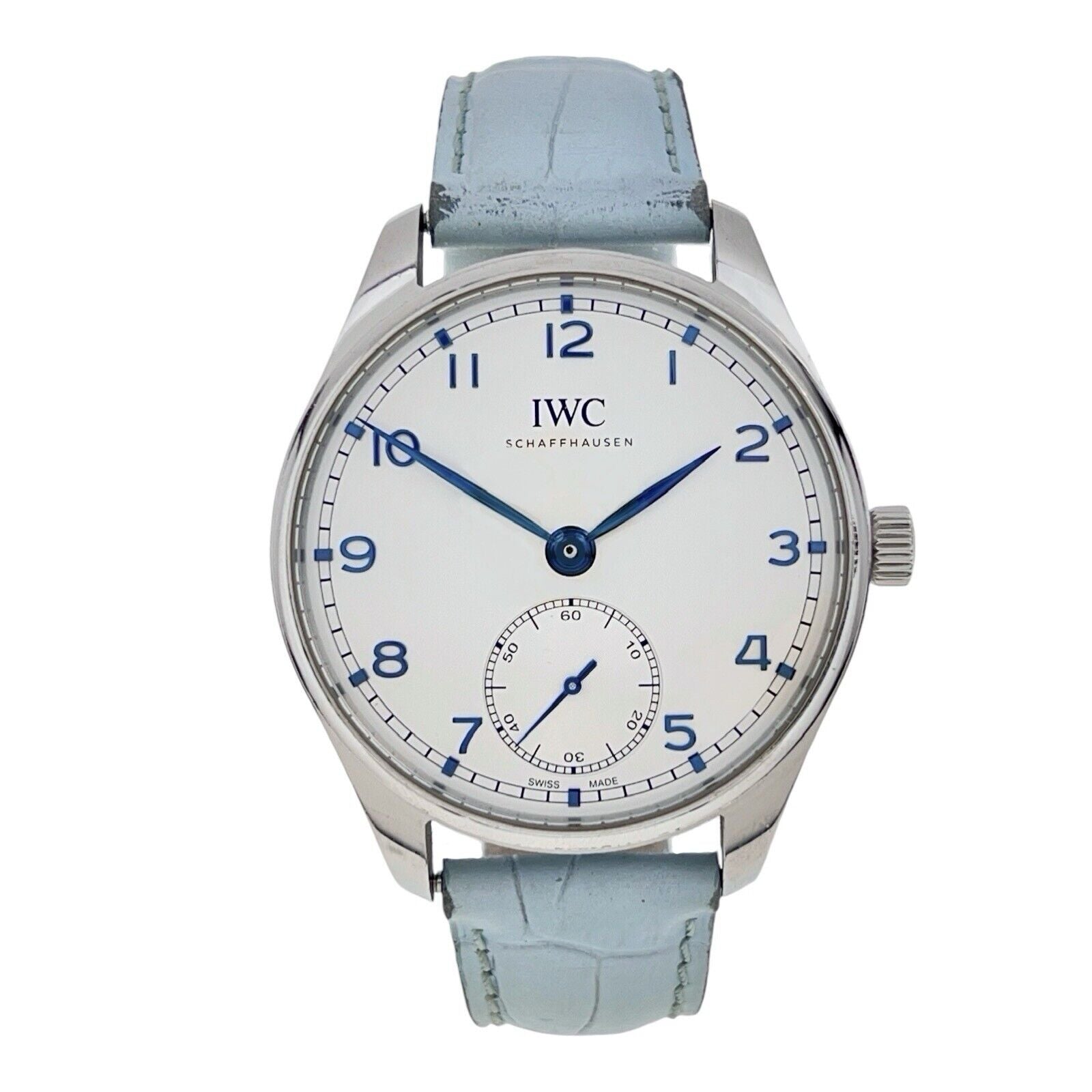 IWC Portuguese Stainless Steel 40mm Silver Dial Automatic Men’s Watch IW358304