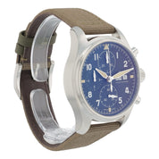 IWC Pilot Spitfire Stainless Steel Black Dial 41mm Automatic Mens Watch IW387901