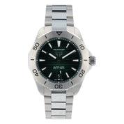 NEW Tag Heuer Aquaracer Green Dial Stainless Steel 40mm Auto Mens Watch WBP211