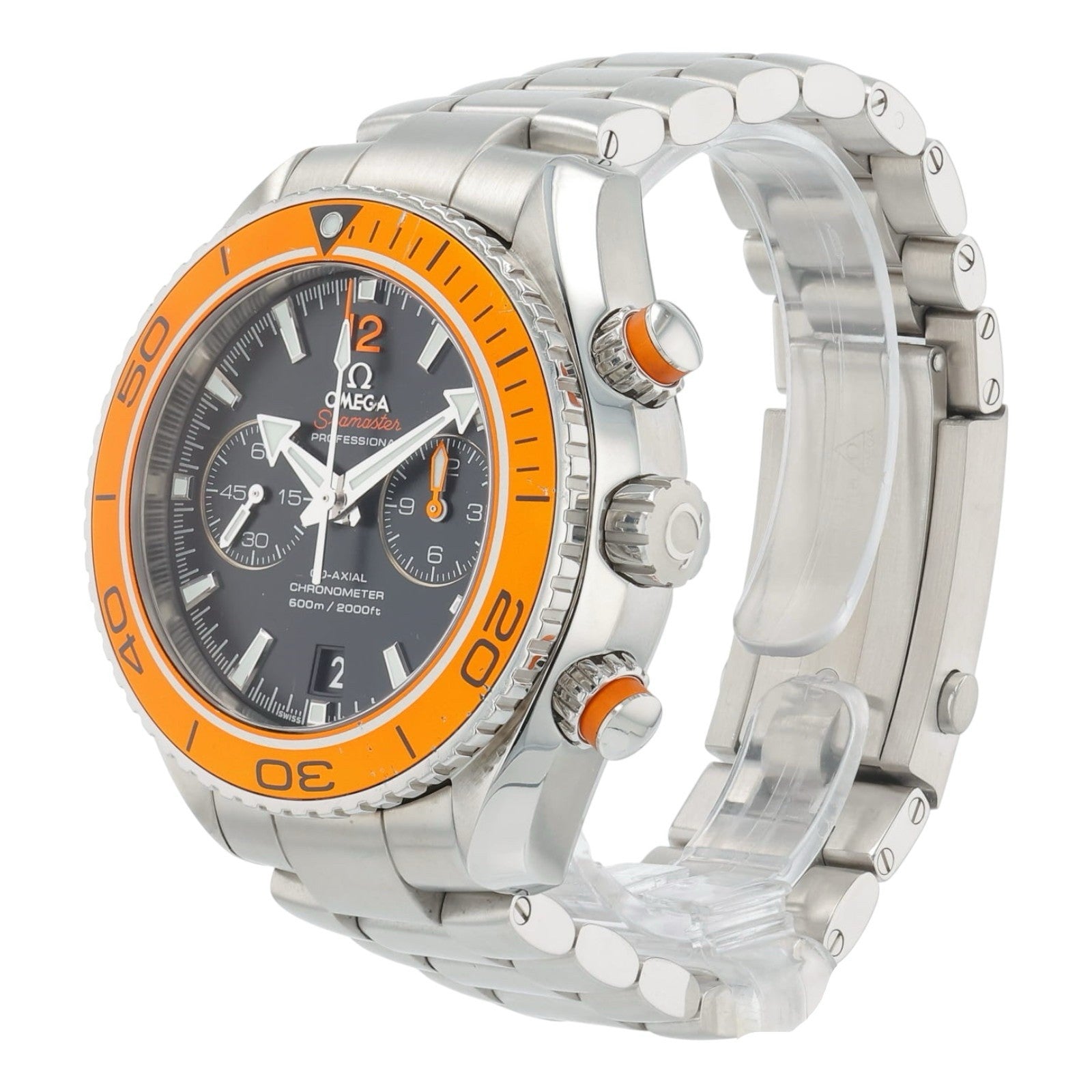 Omega Seamaster Stainless Steel Black Dial 45.5mm Automatic 232.30.46.51.01.001