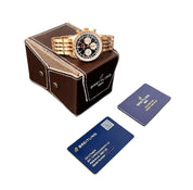 Breitling Navitimer 1 B01 18k Rose Gold Black Dial 43mm Automatic Men’s RB0138