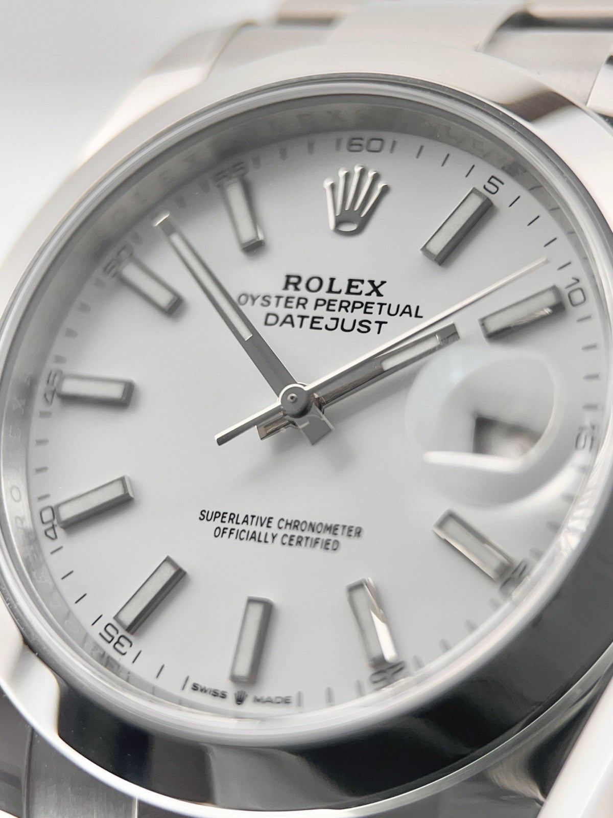 2025 Rolex Datejust Steel White Dial 41mm Automatic Movement Men's Watch 126300