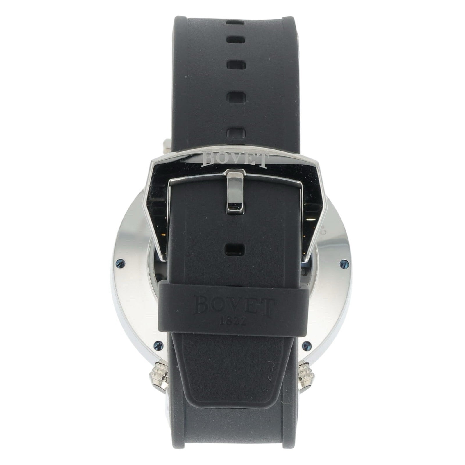 NEW 2025 Bovet Sportster Saguaro Steel Black Dial 46mm Auto Men's Watch SP0483