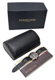 Parmigiani Fleurier Tonda 18k Rose Gold Black Dial 40mm Automatic Men’s PFC272
