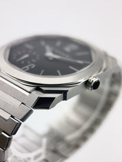 Bulgari Octo Finissimo Stainless Steel Black Dial 40mm Automatic Men’s BGO40SXT