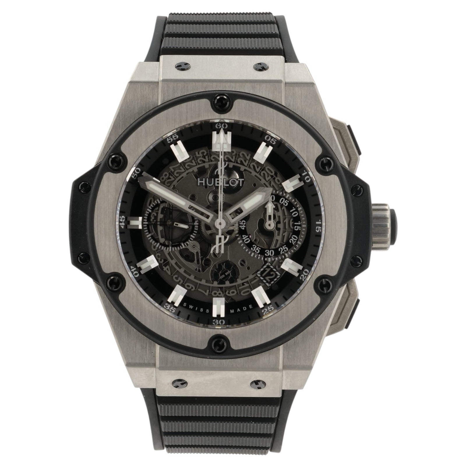 Hublot King Power Skeleton Dial Titanium 48mm Automatic Men’s 701.NX.0170.RX