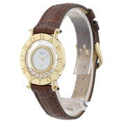 Chopard Happy Diamonds White Dial 18k Gold 26mm Quartz Women's Watch 21/288323