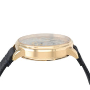 Glashutte PanomaticInverse Silver Dial 18k Rose Gold 42mm Mens 1-91-02-01-05-02