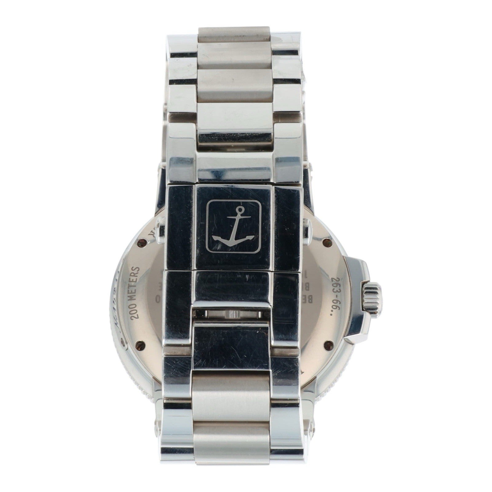 Ulysse Nardin Stainless Steel Blue Dial 41mm Automatic Men’s Watch 263-66
