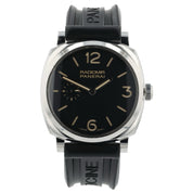 Panerai Radiomir Black Dial Stainless Steel 42mm Manual Wind Mens Watch PAM00512