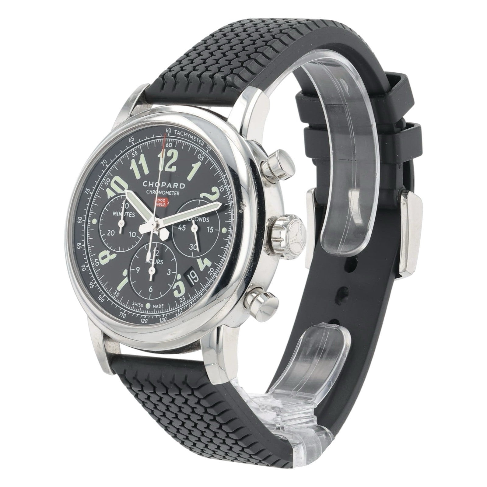 Chopard Mille Miglia Black Dial Stainless Steel 42mm Automatic Men’s Watch 8589