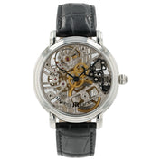 Maurice Lacroix Masterpiece Skeleton Dial Stainless Steel 43mm Manual MP7048