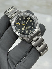 2023 Tudor Black Bay Pro Stainless Steel GMT Men's Black Dial Watch 79470