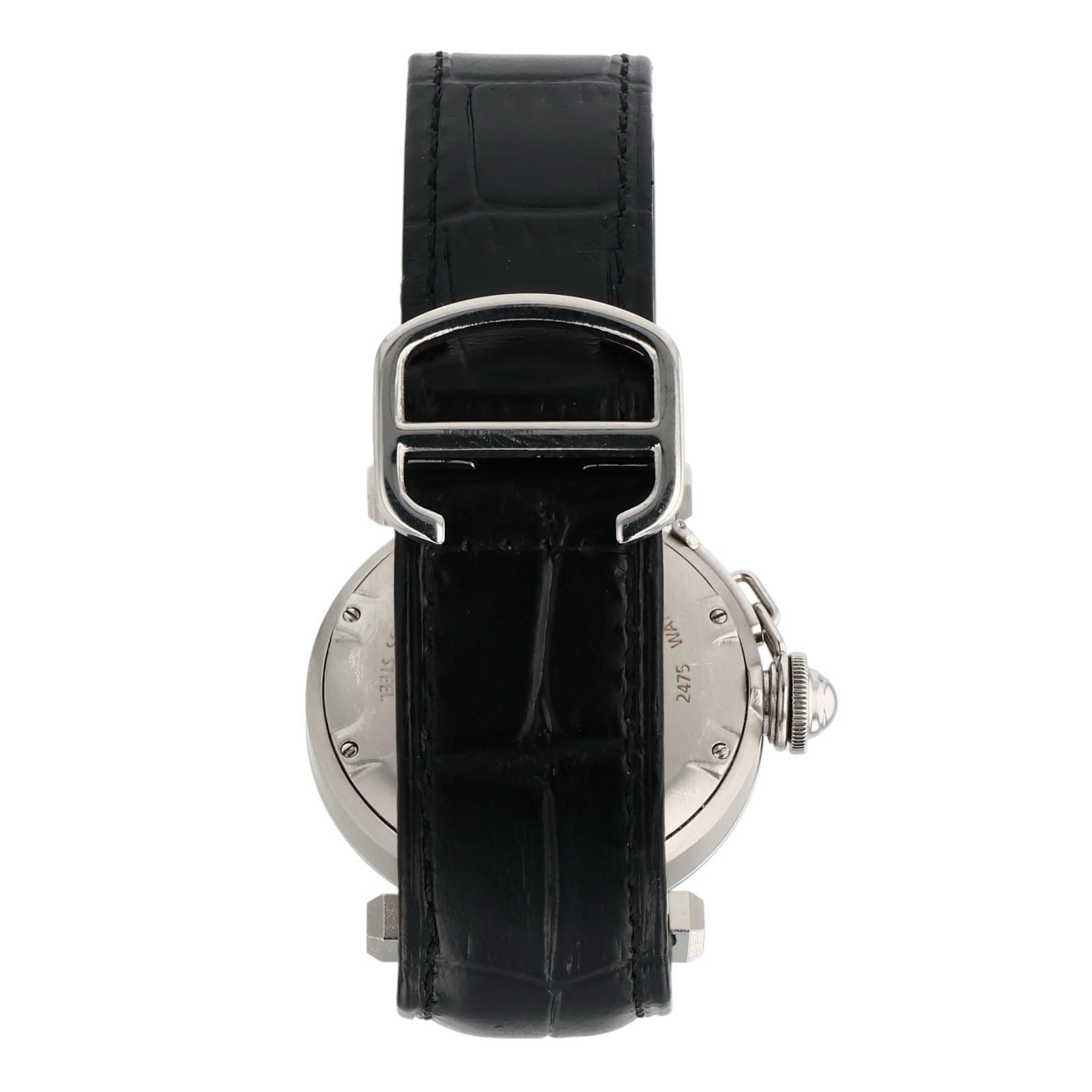 Cartier Pasha Stainless Steel White Dial 35mm Automatic Men’s Watch W31044M7