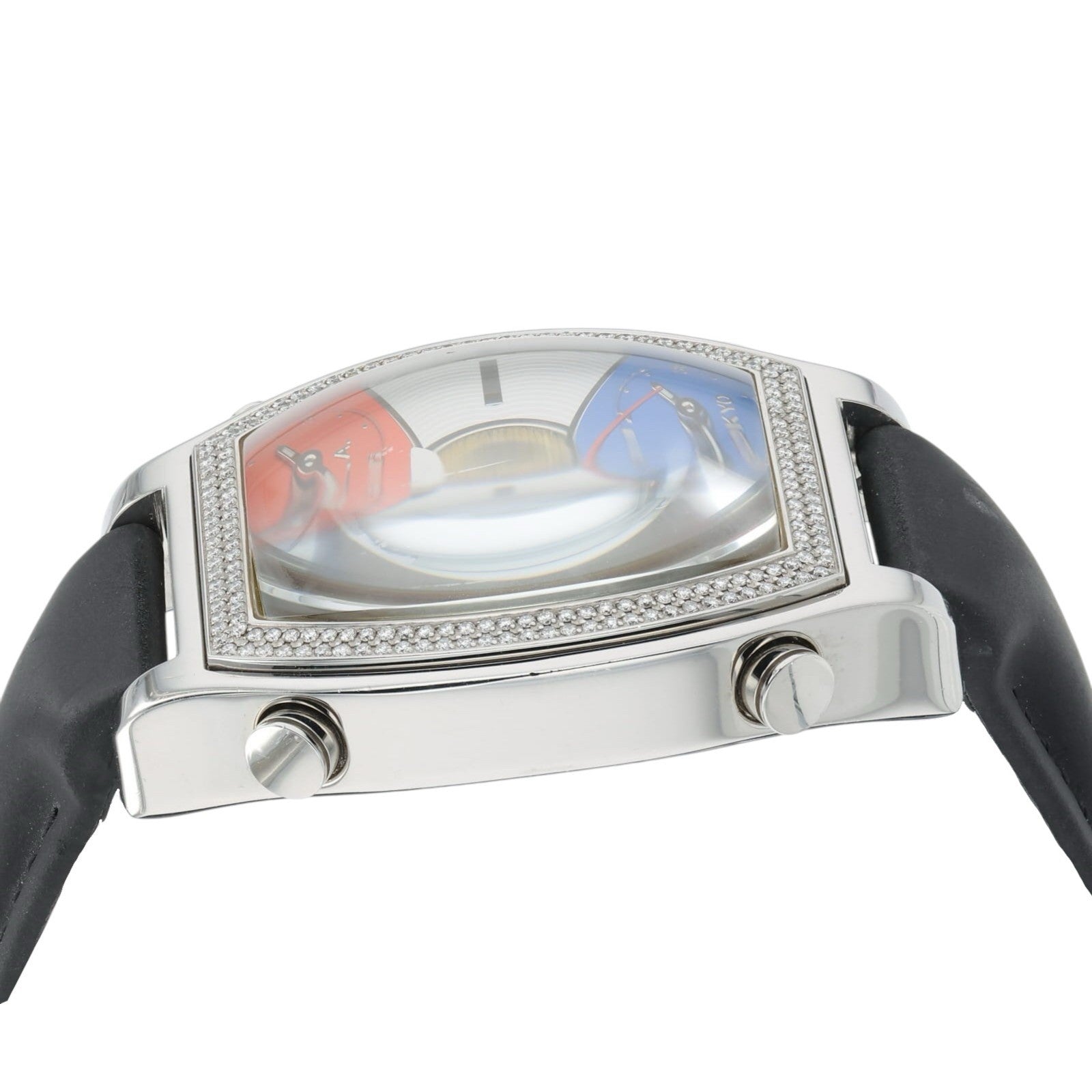 Jacob & Co. Quasar Five Time Zone Multicolor MOP Dial Steel 47mm Quartz Men’s