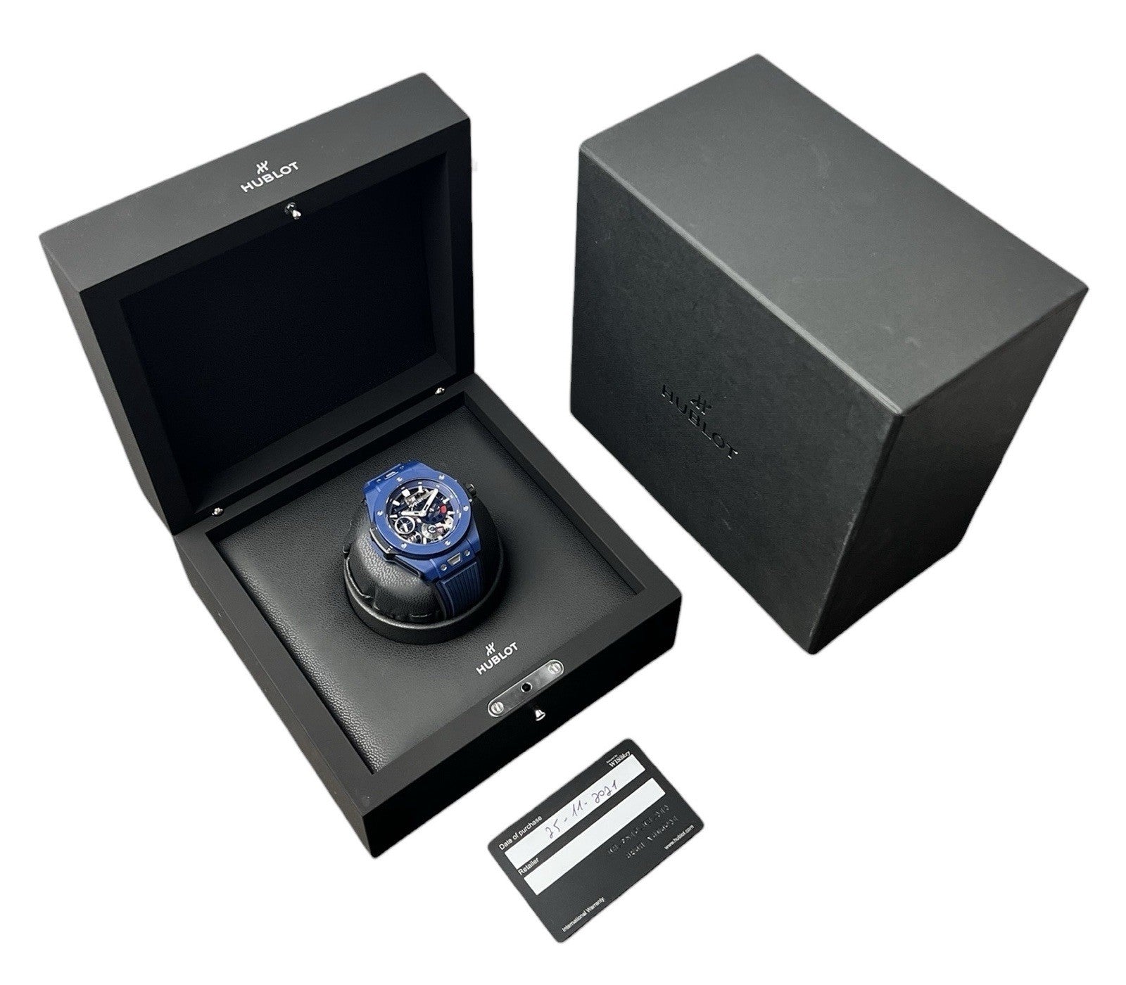 Hublot Big Bang Meca Ceramic Skeleton Dial 45mm Manual Wind Mens 414.EZ.5123.RX