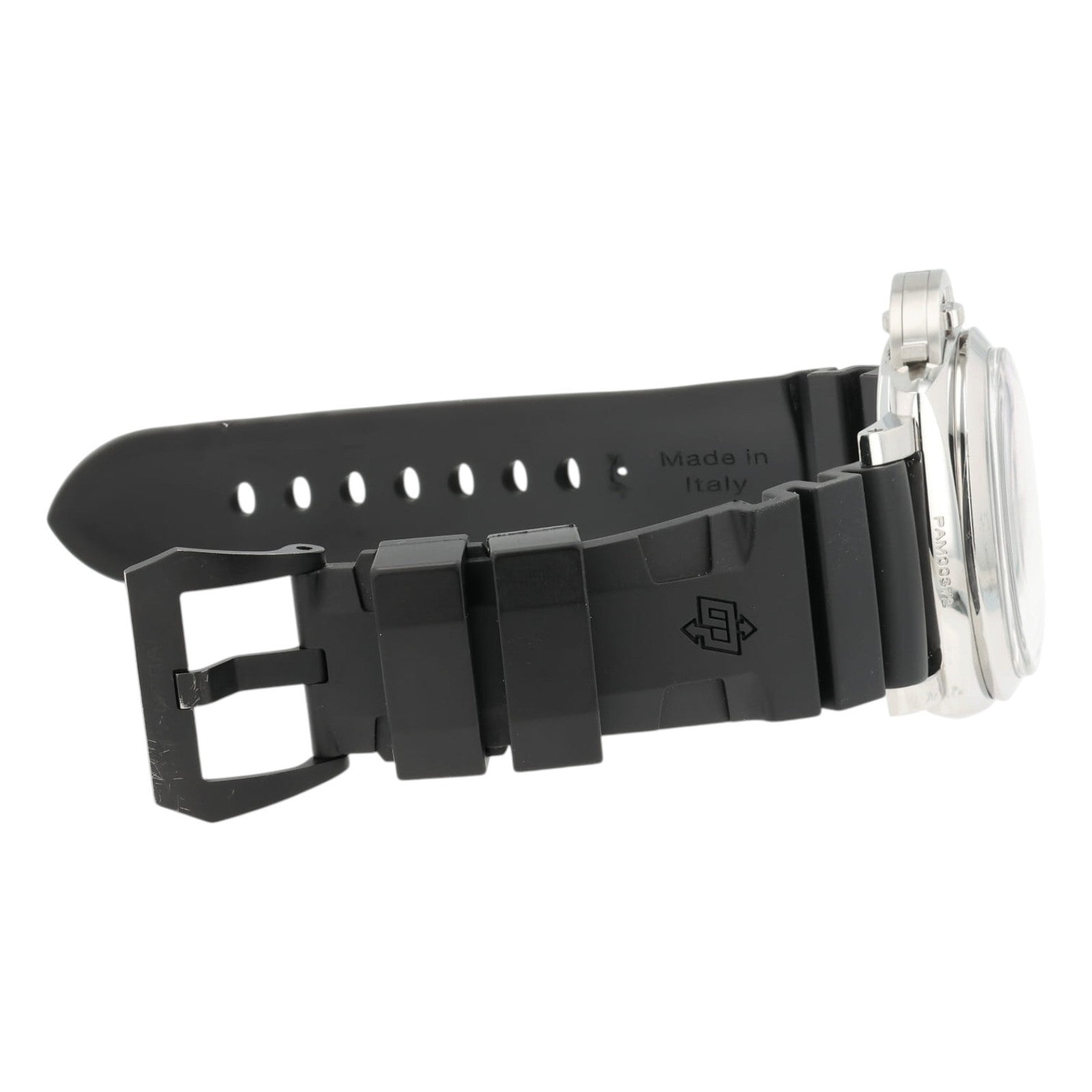 Panerai Luminor Black Dial Stainless Steel 47mm Manual Wind Mens Watch PAM00372