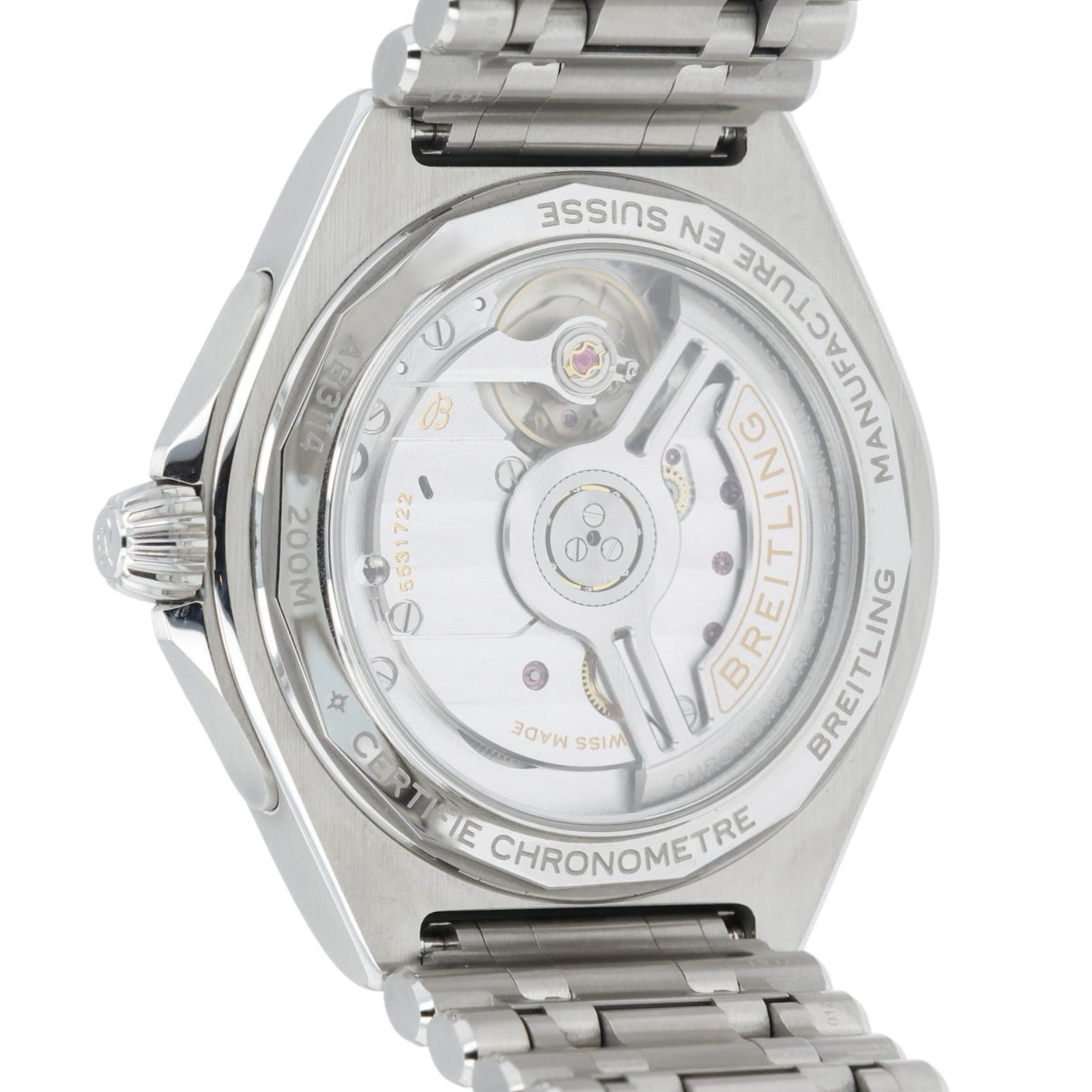 Breitling Chronomat Green Dial Stainless Steel 40mm Automatic Men’s Watch AB3114