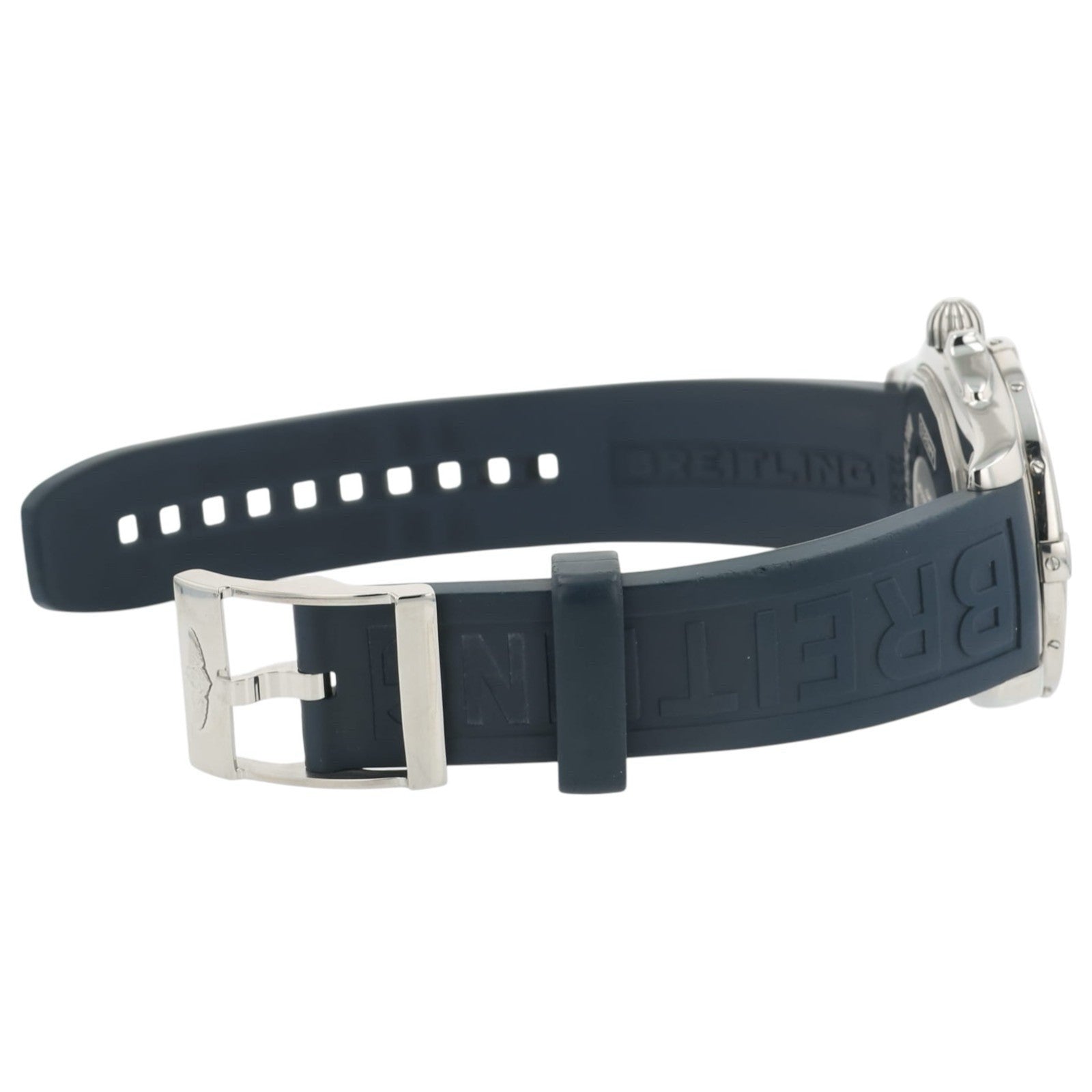 Breitling Galactic Day-Date Blue Dial Stainless Steel 44mm Automatic Mens A45320