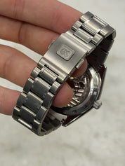 Grand Seiko Heritage Collection “Shunbun” Pink Dial Titanium 40mm Watch SBGA413