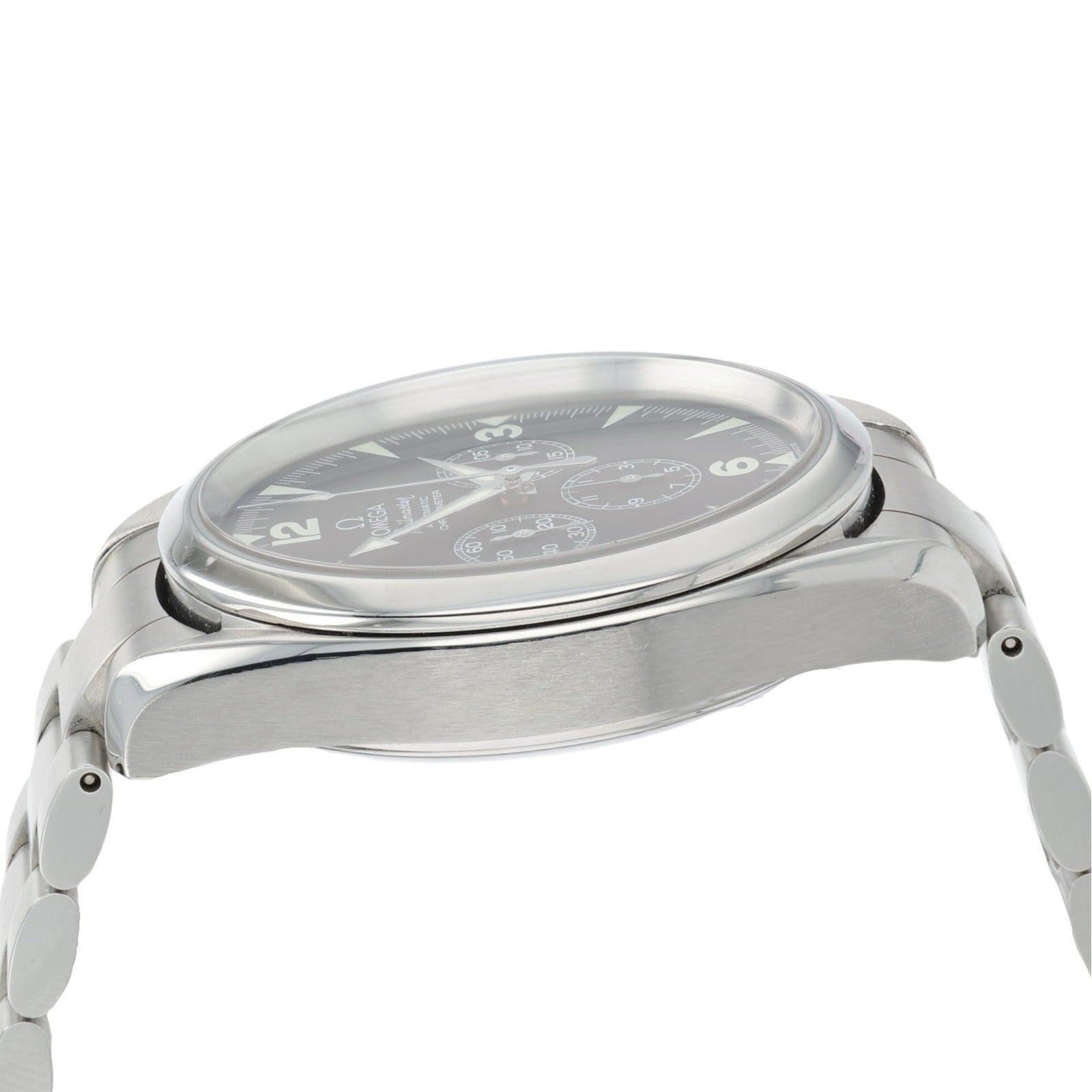 Omega Railmaster Stainless Steel Black Dial 42mm Automatic Mens Watch 2812.52.37