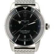 NEW 2026 Breitling Superocean Heritage II Black Dial & Bezel 44mm Watch AB2030