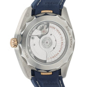 Omega Seamaster Silver Dial 18k Gold and Steel 38mm Auto 220.22.38.20.02.001