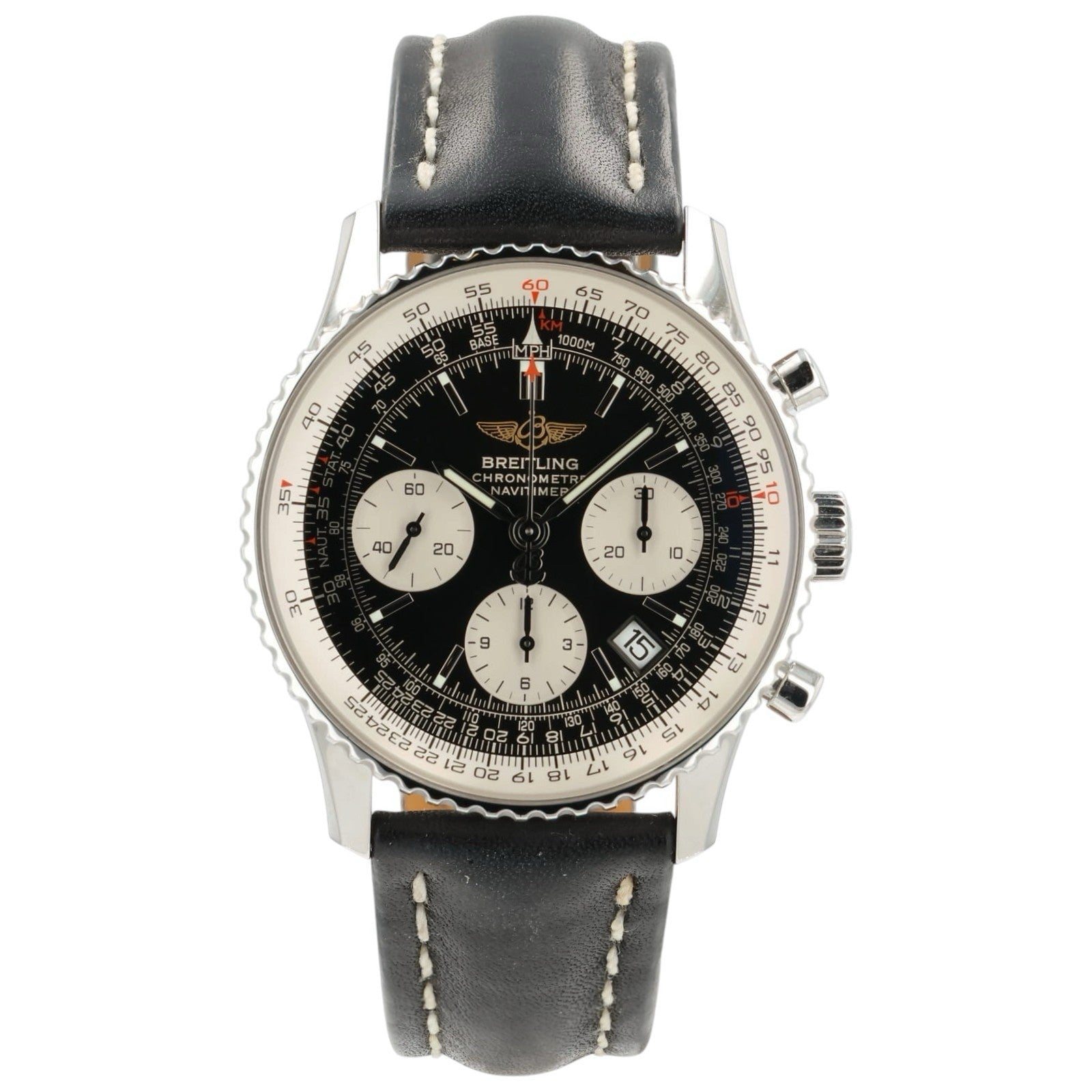 Breitling Navitimer Black Dial Stainless Steel 41mm Automatic Men’s Watch A23322