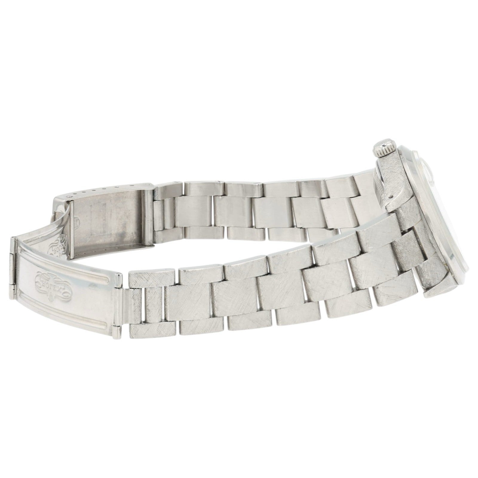 Rolex Date White Dial Stainless Steel 34mm Automatic Movement Mens Watch 15200