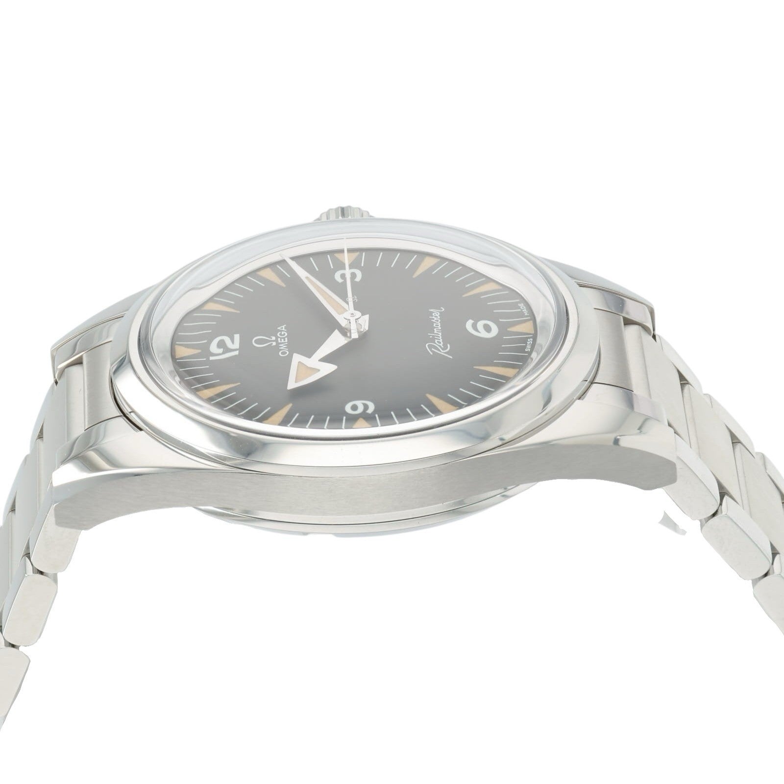 Omega Railmaster Black Dial Stainless Steel 38mm Automatic 220.10.38.20.01.002