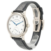 A Lange and Sohne 1815 White Dial 18k White Gold 38mm Manual Mens Watch 235.026