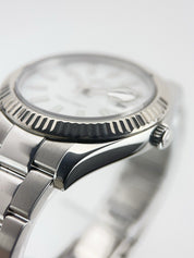 Rolex Datejust II Stainless Steel White Dial 41mm Men's Automatic Watch 116334
