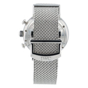 IWC Portofino Chronograph Steel Black Dial 42mm Automatic Mens Watch IW391010