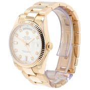 2026 RSC Rolex Day Date Silver Color Dial 18k Everose Gold 36mm Auto Mens 118235