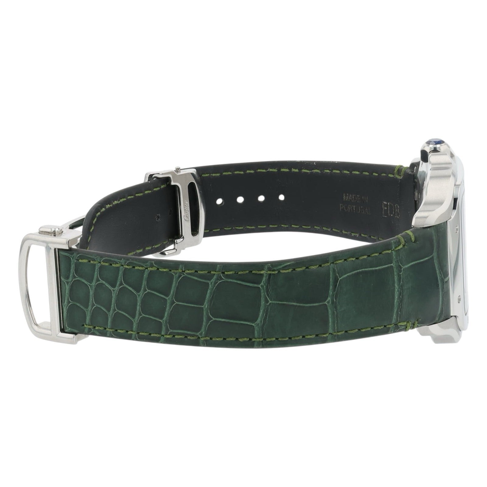 Cartier Santos Stainless Steel Green Dial 40mm Automatic Men’s Watch WSSA0062