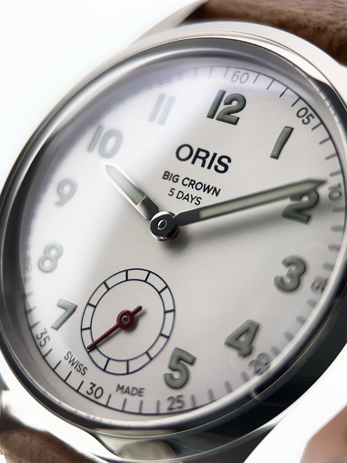 Oris Big Crown Wings of Hope Steel White Dial 40mm Automatic Mens Watch 7781