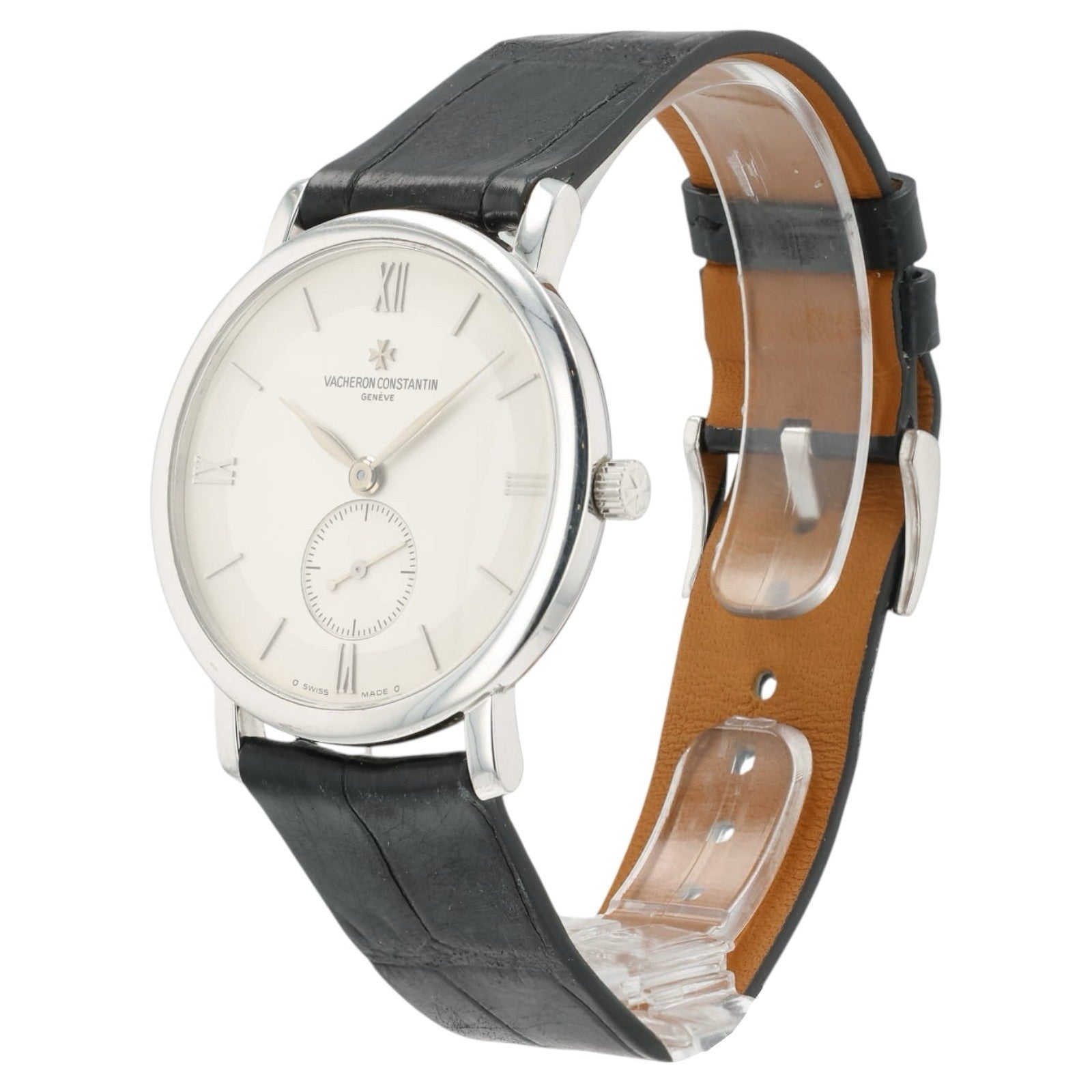 Vacheron Constantine Patrimony Silver Dial 18k White Gold 35mm Manual 81160/1