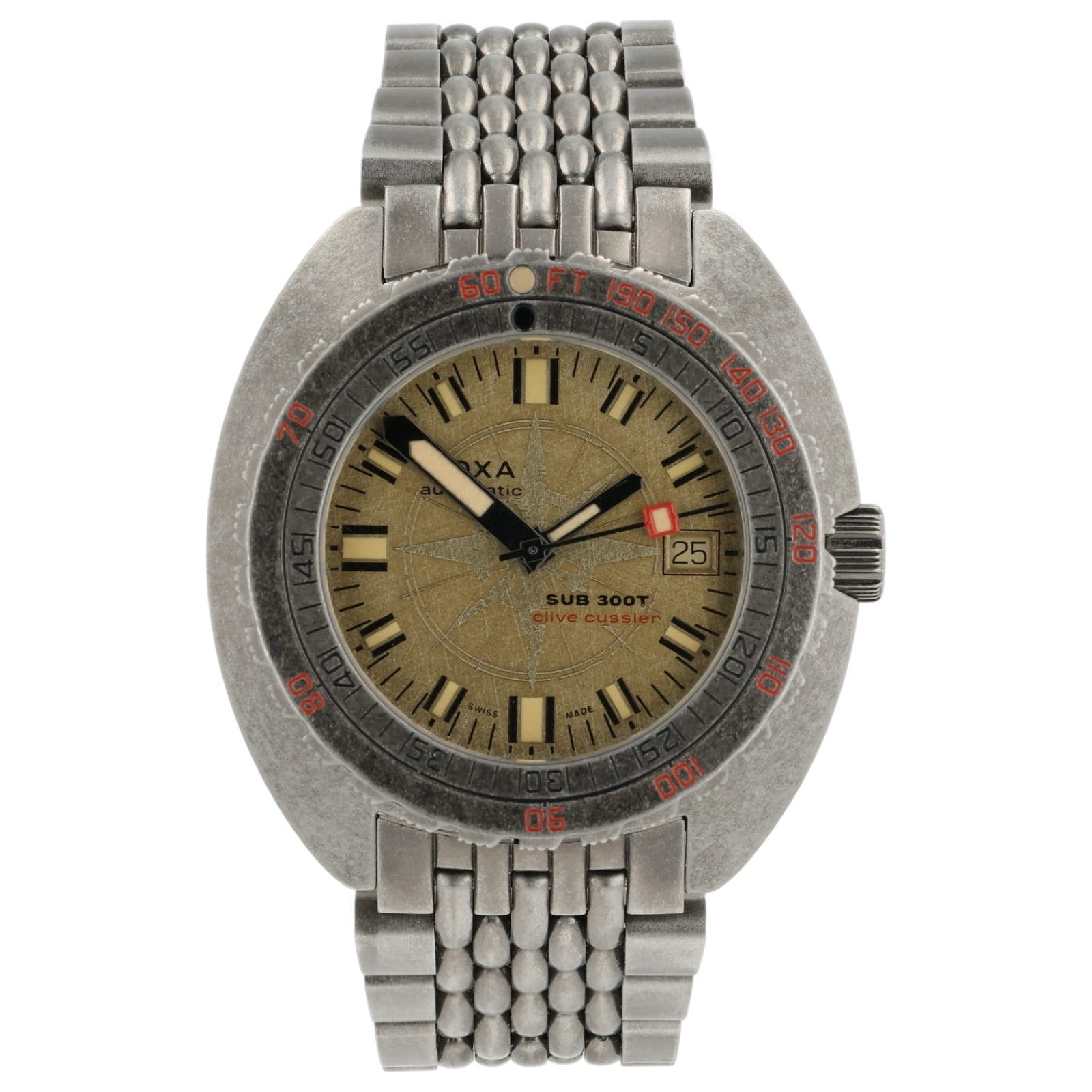 Doxa Sub 300T Clive Cussler Stainless Steel 42.5mm Automatic Men’s 840.80.031.15