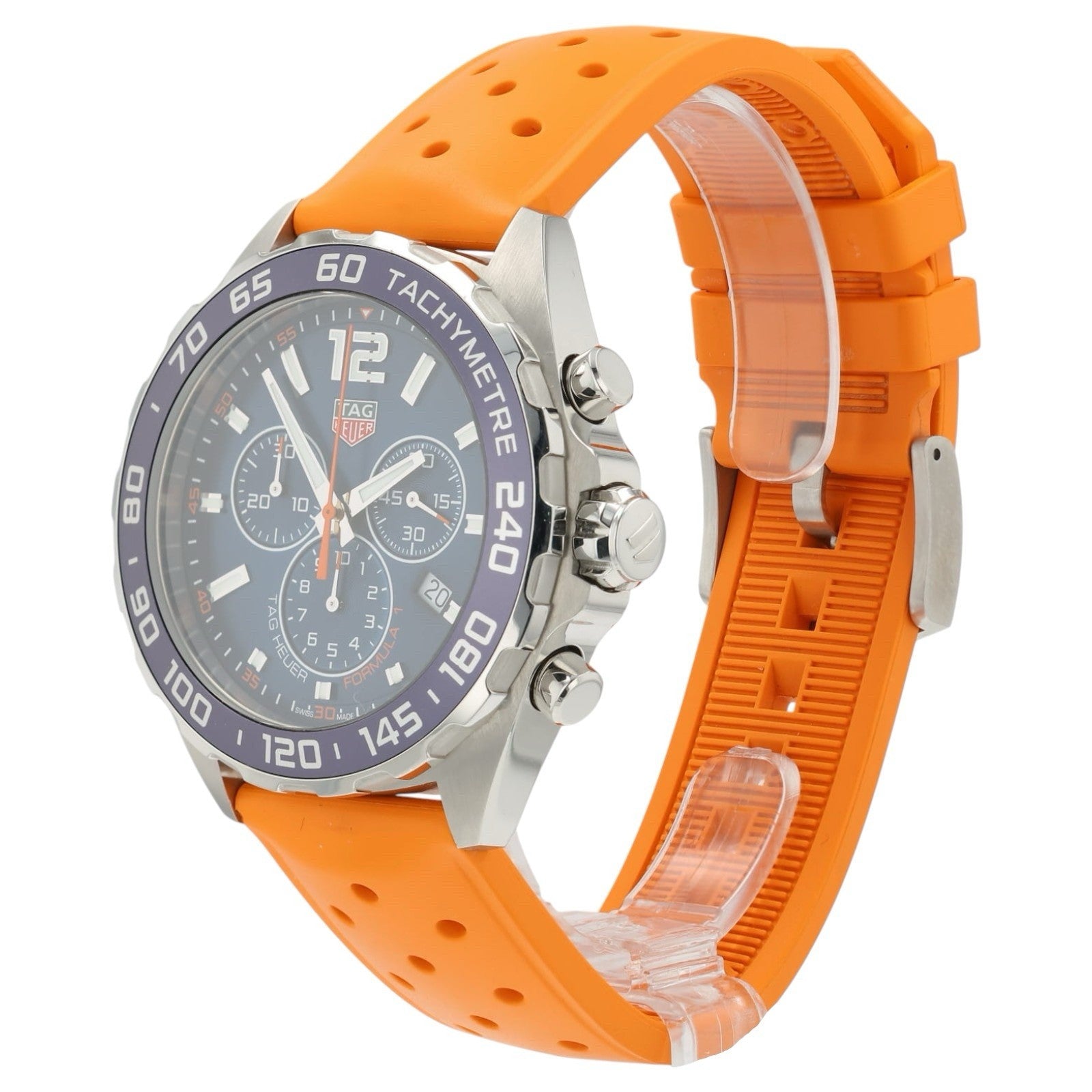 Tag Heuer Formula 1 Blue Dial Stainless Steel 43mm Quartz Men’s Watch CAZ1014