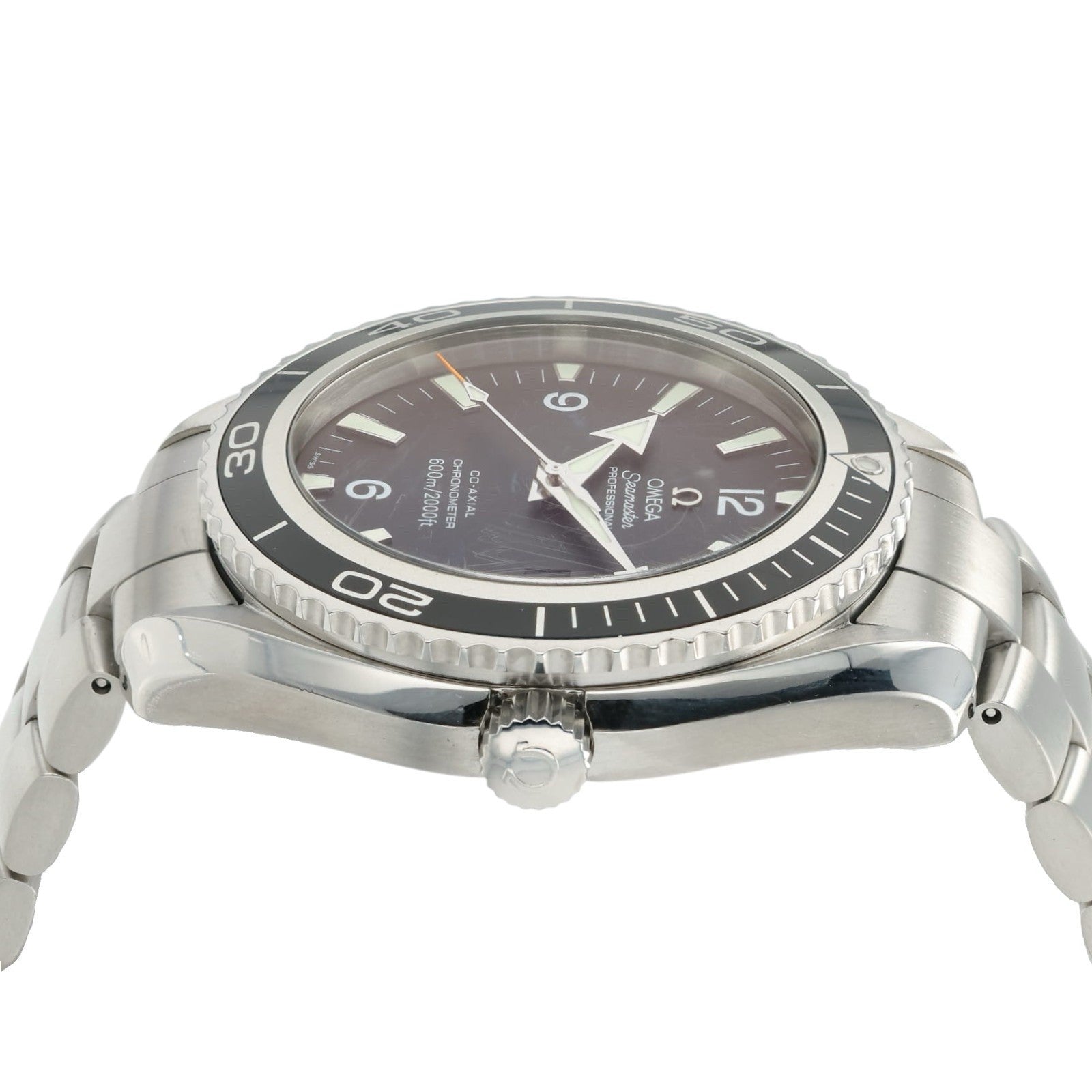 Omega Seamaster Black Dial Stainless Steel 45mm Automatic Men’s Watch 2200.50
