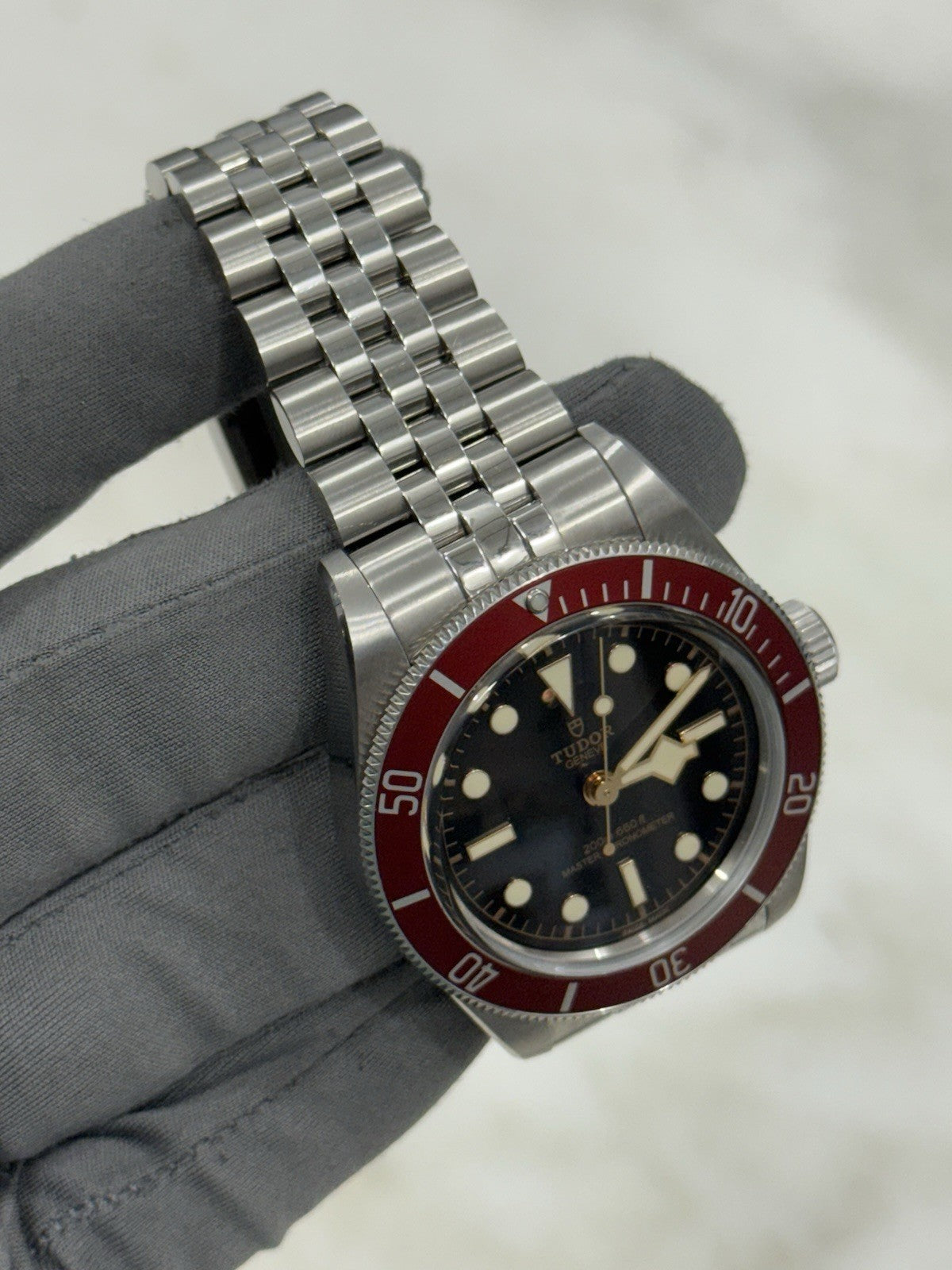 Tudor Black Bay Men's Red Bezel Black Dial 41mm Automatic Watch 7941A1A0RU