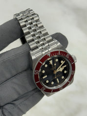 Tudor Black Bay Men's Red Bezel Black Dial 41mm Automatic Watch 7941A1A0RU