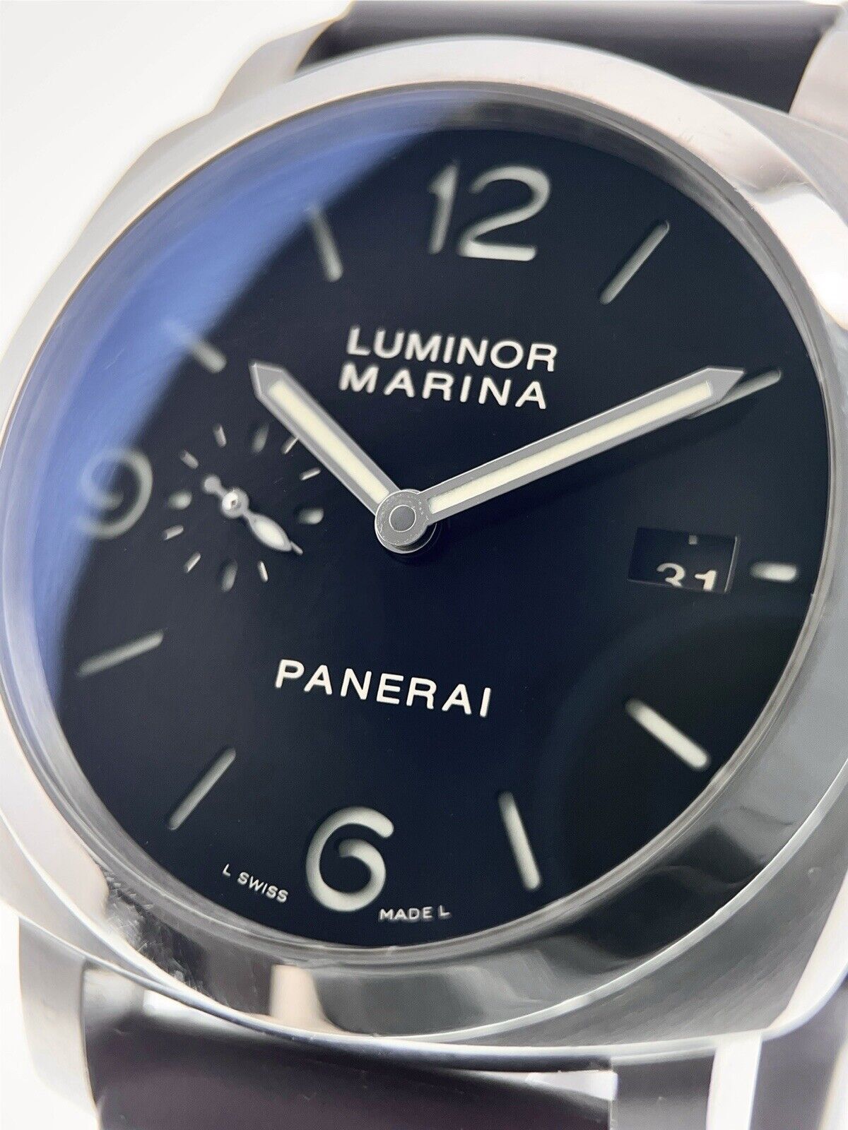 Panerai Luminor Marina 1950 Stainless Steel Black Dial 44mm Automatic PAM00312