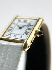 Vintage Cartier Tank Normale 18k Yellow Gold Manual Wind Women’s Watch