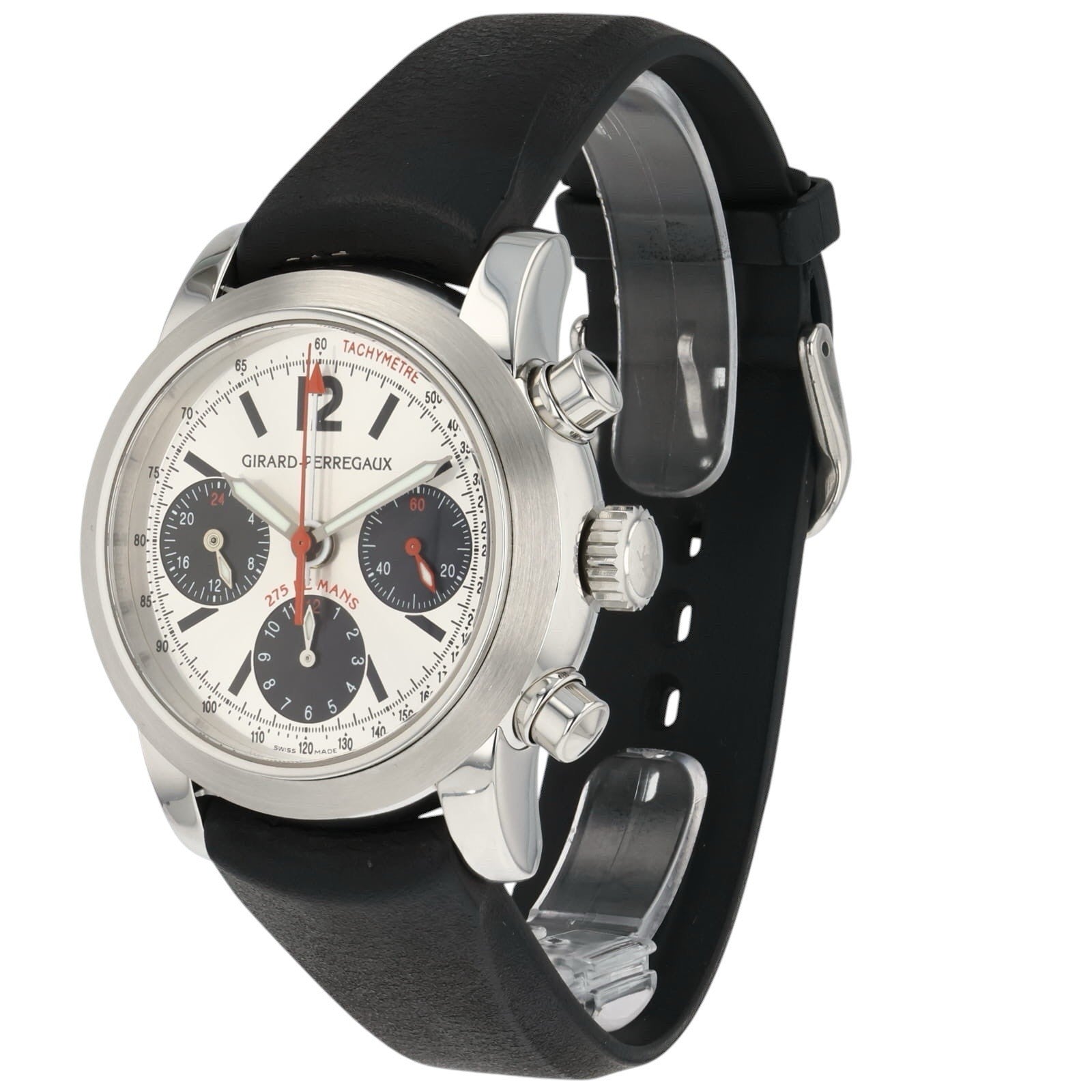 Girard Perregaux Ferrari Stainless Steel Grey Dial 40mm Automatic Men’s 8090