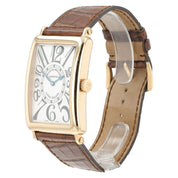 Franck Muller Long Island Silver Dial 18k Rose Gold 30x43mm Automatic 1000 SC
