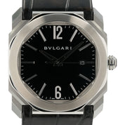 Bulgari Octo Black Dial Stainless Steel 41mm Automatic Men’s Watch BGO41S