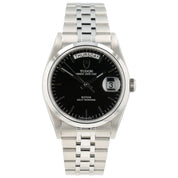 Tudor Prince Date-Day Black Dial Stainless Steel 36mm Automatic Mens Watch 76200