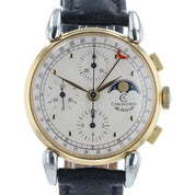 Chronoswiss Lunar Silver Dial Gold Plated 37mm Automatic Men’s Watch 7944
