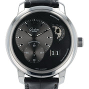 Glashutte Original PanoMaticLunar Steel gray Dial 42mm Automatic 90-02-36-12-05